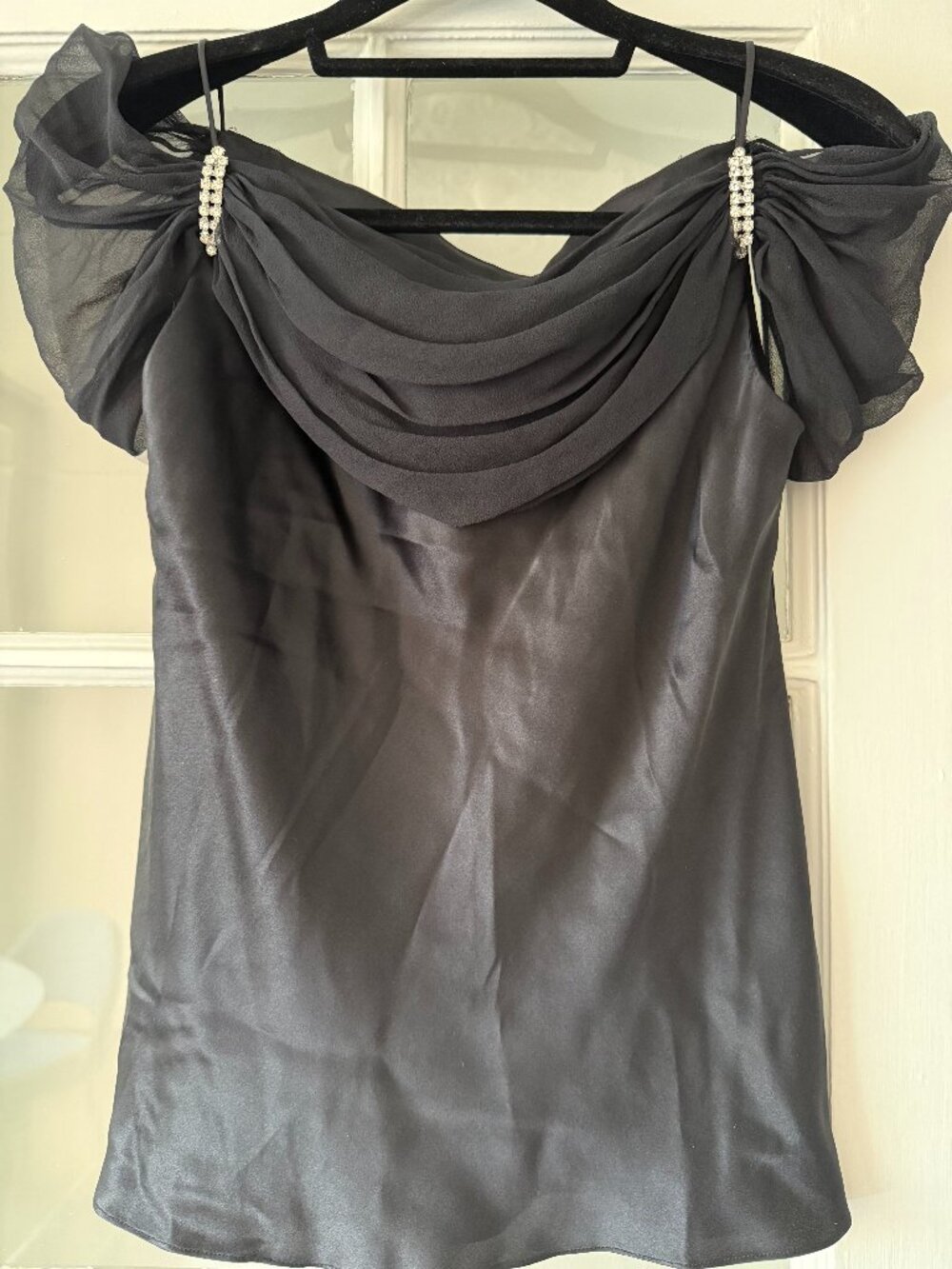 cattiva New York 100% Silk Charmeuse USA Size 4 $225